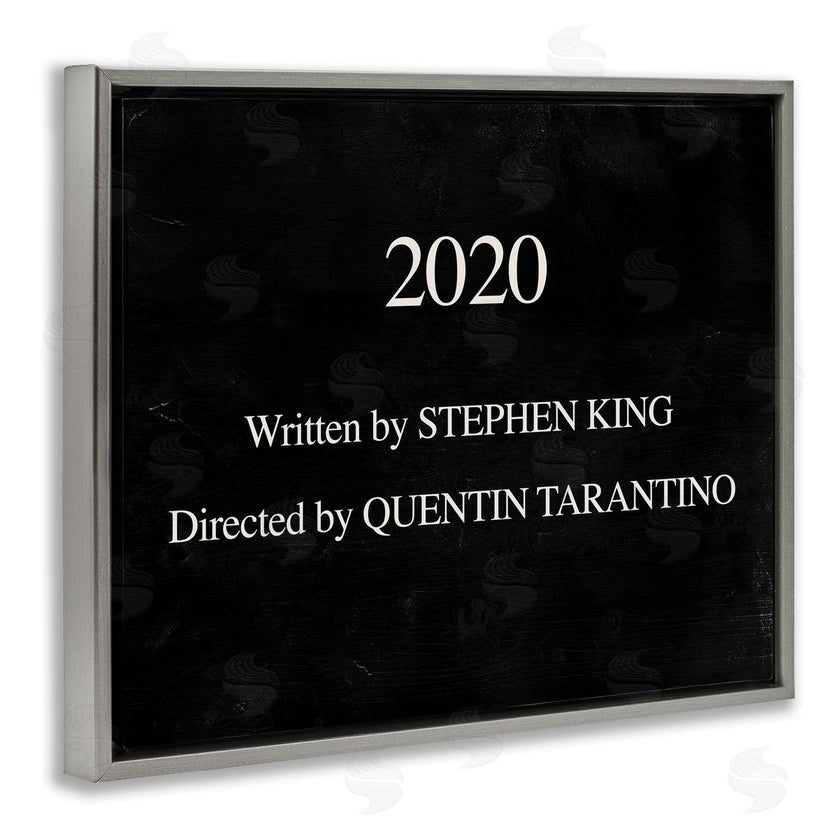 Stupell Studio | 2020 By King and Taratino Phrase Movie Humor Pun