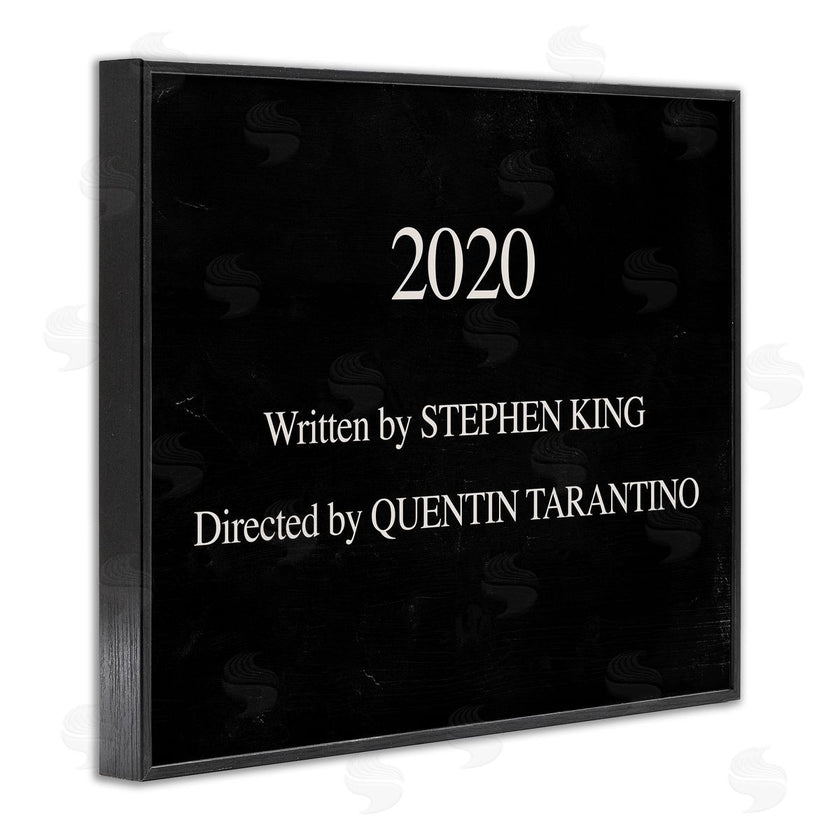 Stupell Studio | 2020 By King and Taratino Phrase Movie Humor Pun