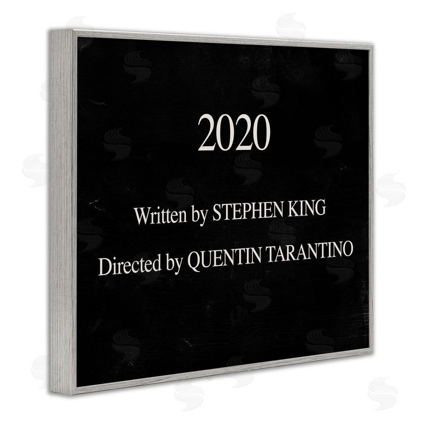 Stupell Studio | 2020 By King and Taratino Phrase Movie Humor Pun