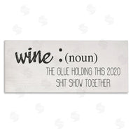 Stupell Studio | Wine Definition Funny 2020 Drinking Humor