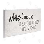 Stupell Studio | Wine Definition Funny 2020 Drinking Humor