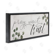 Stupell Studio | Pray Wait Trust Phrase