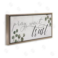 Stupell Studio | Pray Wait Trust Phrase