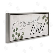 Stupell Studio | Pray Wait Trust Phrase