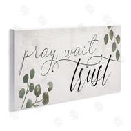 Stupell Studio | Pray Wait Trust Phrase
