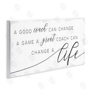 Stupell Studio | Good Coach or Great Coach Phrase Sports Member Appreciation