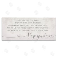 Stupell Studio | Faith Fighting Chance Phrase Romantic Dance Quote