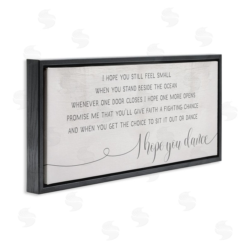 Stupell Studio | Faith Fighting Chance Phrase Romantic Dance Quote