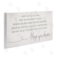 Stupell Studio | Faith Fighting Chance Phrase Romantic Dance Quote