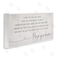 Stupell Studio | Faith Fighting Chance Phrase Romantic Dance Quote