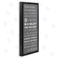 Stupell Studio | Family Movie Night Phrases
