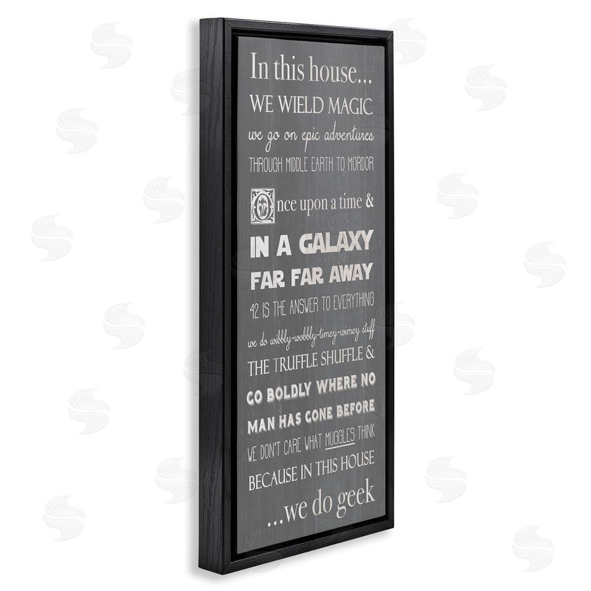 Stupell Studio | Family Movie Night Phrases