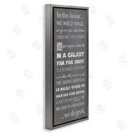 Stupell Studio | Family Movie Night Phrases