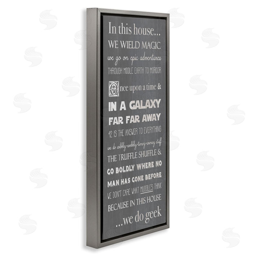 Stupell Studio | Family Movie Night Phrases