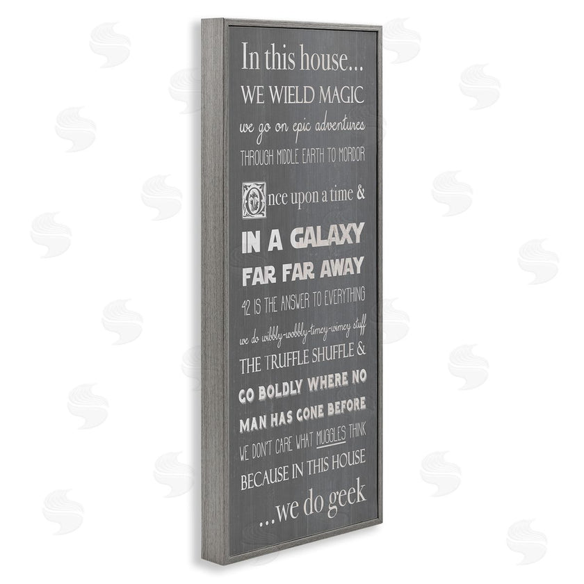 Stupell Studio | Family Movie Night Phrases