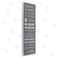 Stupell Studio | Family Movie Night Phrases