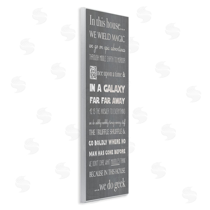 Stupell Studio | Family Movie Night Phrases
