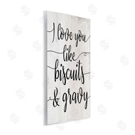 Stupell Studio | Love You Like Biscuits & Gravy Romantic Sentiment