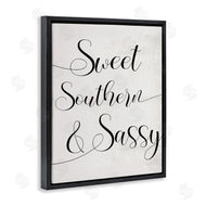 Stupell Studio | Sweet Southern & Sassy Lively Cursive Typography