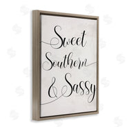 Stupell Studio | Sweet Southern & Sassy Lively Cursive Typography