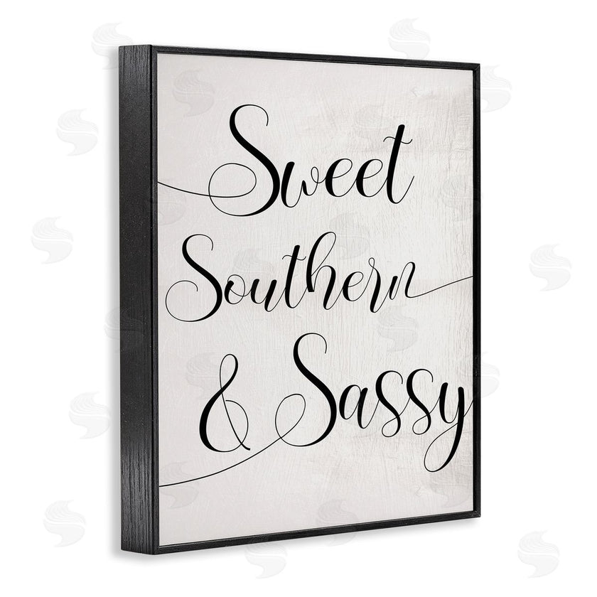 Stupell Studio | Sweet Southern & Sassy Lively Cursive Typography
