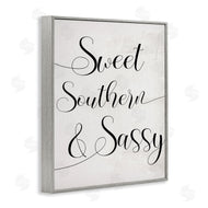 Stupell Studio | Sweet Southern & Sassy Lively Cursive Typography