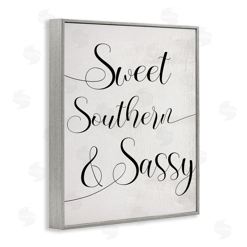 Stupell Studio | Sweet Southern & Sassy Lively Cursive Typography