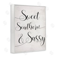 Stupell Studio | Sweet Southern & Sassy Lively Cursive Typography