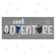 Stupell Studio | Seek Adventure Imagination Sentiment