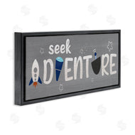 Stupell Studio | Seek Adventure Imagination Sentiment