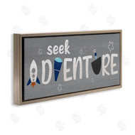 Stupell Studio | Seek Adventure Imagination Sentiment