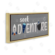 Stupell Studio | Seek Adventure Imagination Sentiment