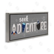 Stupell Studio | Seek Adventure Imagination Sentiment