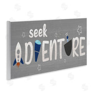 Stupell Studio | Seek Adventure Imagination Sentiment