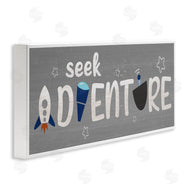 Stupell Studio | Seek Adventure Imagination Sentiment