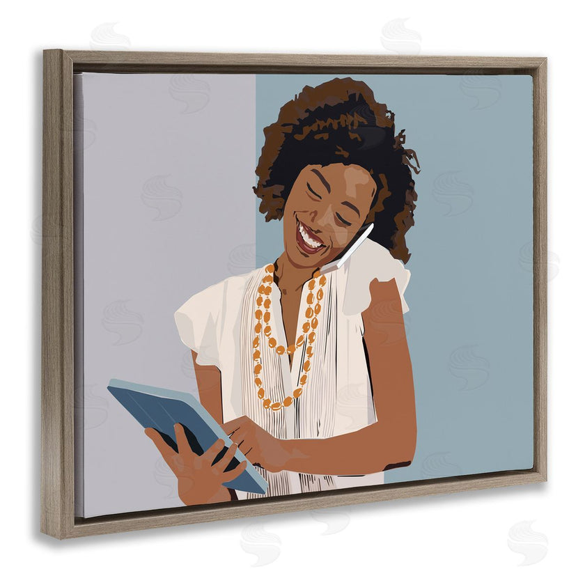 Nancy Ferrara | Professional Woman With Tablet Office Portrait