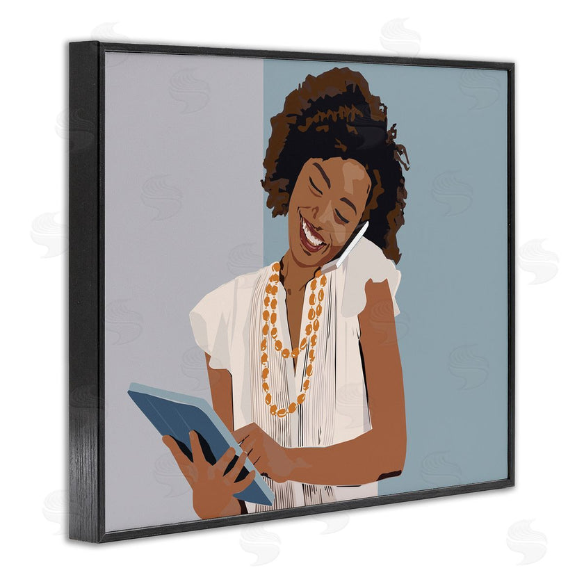 Nancy Ferrara | Professional Woman With Tablet Office Portrait