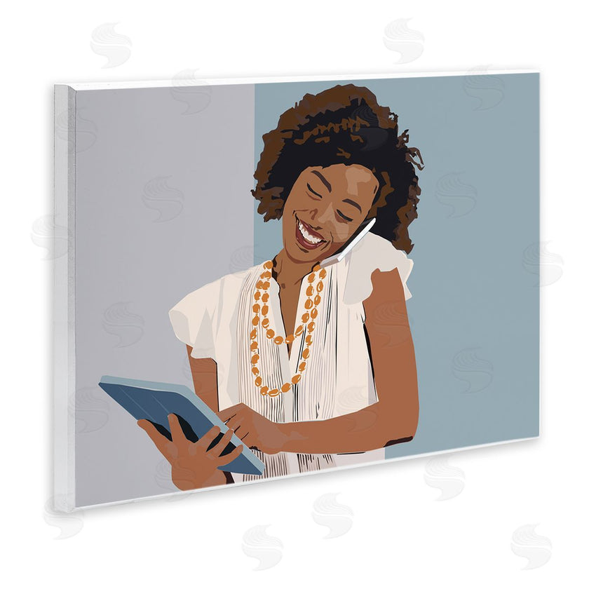 Nancy Ferrara | Professional Woman With Tablet Office Portrait