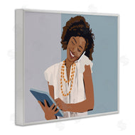 Nancy Ferrara | Professional Woman With Tablet Office Portrait