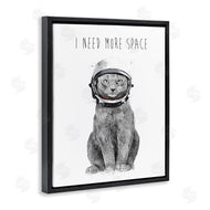 Balazs Solti | Need More Space Phrase Funny Cat Astronaut