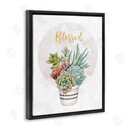 Ziwei Li | Blessed Sentiments Chic Succulent Plant Bouquet