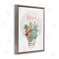 Ziwei Li | Blessed Sentiments Chic Succulent Plant Bouquet
