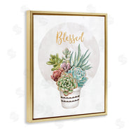 Ziwei Li | Blessed Sentiments Chic Succulent Plant Bouquet