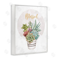 Ziwei Li | Blessed Sentiments Chic Succulent Plant Bouquet