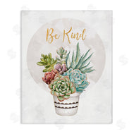 Ziwei Li | Be Kind Phrase Soft Potted Succulents