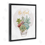 Ziwei Li | Be Kind Phrase Soft Potted Succulents