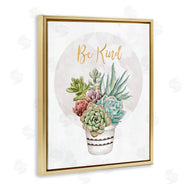 Ziwei Li | Be Kind Phrase Soft Potted Succulents