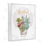 Ziwei Li | Be Kind Phrase Soft Potted Succulents