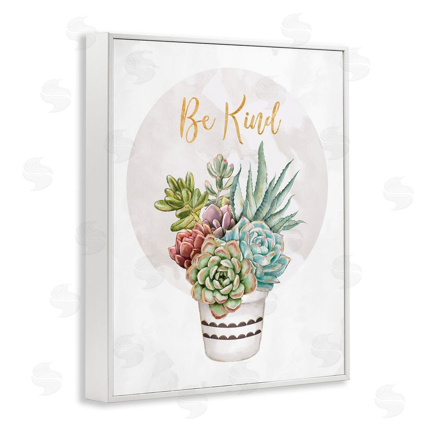 Ziwei Li | Be Kind Phrase Soft Potted Succulents