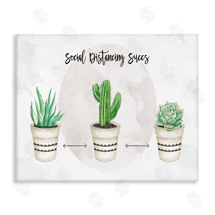 Ziwei Li | Social Distancing Succs Humorous Succulent Pun